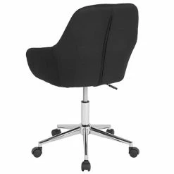 Cheap 👏 Office Chairs Flash Furniture Cortana Fabric Swivel Home And Office Mid-Back Chair, Black (DS8012LBBLKF) 😀 -Office Chairs Online store unnamed file 1000