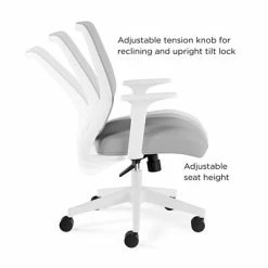 Brand new ✔️ Union & Scale Task Chairs Union & Scale™ Essentials Mesh Back Fabric Task Chair, Gray (UN58149) 🎉 -Office Chairs Online store unnamed file 103