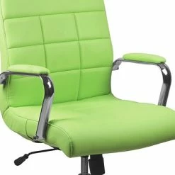Promo 🛒 Flash Furniture Executive/Managerial Chairs Mid-Back, Green Vinyl Executive Swivel Office Chair With Chrome Arms [GO-2240-GN-GG] 🧨 -Office Chairs Online store unnamed file 1045