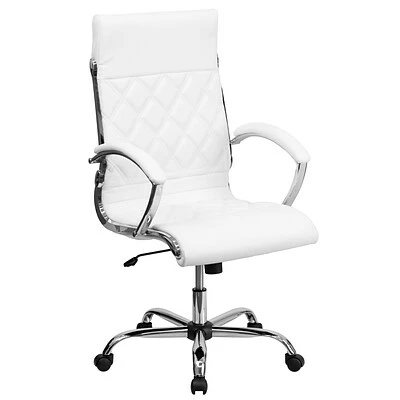 Best Pirce ๐ Executive/Managerial Chairs Flash Furniture High-Back Leather Executive Office Chair, White ๐ฏ 3 Best Pirce ๐ Executive/Managerial Chairs Flash Furniture High-Back Leather Executive Office Chair, White ๐ฏ