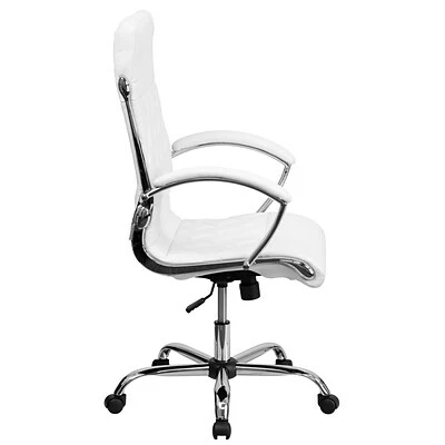 Best Pirce ๐ Executive/Managerial Chairs Flash Furniture High-Back Leather Executive Office Chair, White ๐ฏ 7 Best Pirce ๐ Executive/Managerial Chairs Flash Furniture High-Back Leather Executive Office Chair, White ๐ฏ - Image 5
