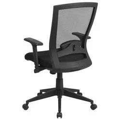 Cheapest 🛒 Executive/Managerial Chairs Flash Furniture Mesh Mid-Back Executive Swivel Office Chair In Black W/Back Angle Adjustment HL0004K ⭐ -Office Chairs Online store unnamed file 1085
