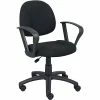 New 🔔 Task Chairs Boss Perfect Posture Deluxe Office Task Chair With Loop Arms, Black (B317-BK) 👏 -Office Chairs Online store unnamed file 109