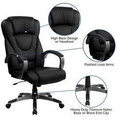 Best reviews of 😉 Executive/Managerial Chairs Flash Furniture High Back Leather Executive Office Chair With Tilt Lock Mechanism, Black 👏 -Office Chairs Online store unnamed file 1147