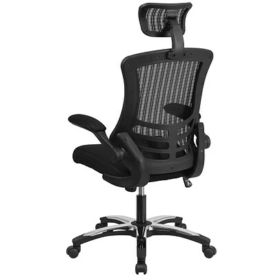 Wholesale ๐คฉ Flash Furniture Executive/Managerial Chairs Flash BLX5H High Back Blk Mesh Exec Swivel Office Chair W/Flip-Up Arms & Chrome-Nylon Designer Base ๐ 10 Wholesale ๐คฉ Flash Furniture Executive/Managerial Chairs Flash BLX5H High Back Blk Mesh Exec Swivel Office Chair W/Flip-Up Arms & Chrome-Nylon Designer Base ๐ - Image 8