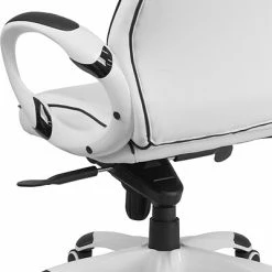 Best reviews of 🥰 Executive/Managerial Chairs Flash Furniture CHCX0496H01 High Back White Vinyl Executive Swivel Office Chair With Black Trim 🔔 -Office Chairs Online store unnamed file 1167