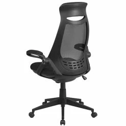 Deals 🛒 Executive/Managerial Chairs Flash Furniture High Back Mesh Executive Swivel Office Chair, Black With Flip-Up Arms (HL0018) ✨ -Office Chairs Online store unnamed file 1180