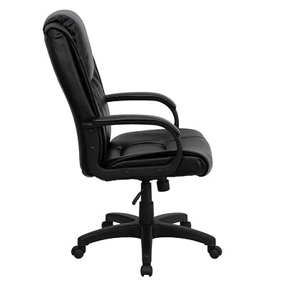 Deals ๐ Executive/Managerial Chairs Flash Furniture High Back Leather Swivel Executive Office Chair, Black ๐ 8 Deals ๐ Executive/Managerial Chairs Flash Furniture High Back Leather Swivel Executive Office Chair, Black ๐ - Image 6