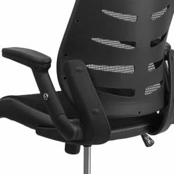 Best Sale ❤️ Executive/Managerial Chairs Flash Furniture Designer Mesh High Back Exec Swivel Office Chair W/Height Adj Flip-Up Arms, Black (BLZP809BK) ⭐ -Office Chairs Online store unnamed file 1213