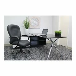 Best Sale 🧨 Executive/Managerial Chairs Boss Office Products CaressoftPlus Executive Big & Tall Chair, Black (B990-CP) 🌟 -Office Chairs Online store unnamed file 1262
