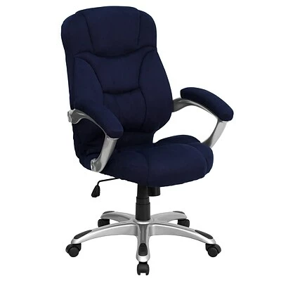 Best deal ❤️ Task Chairs Flash Furniture High Back Micro Fiber Contemporary Office Chair, Navy Blue 😍 3 Best deal ❤️ Task Chairs Flash Furniture High Back Micro Fiber Contemporary Office Chair, Navy Blue 😍