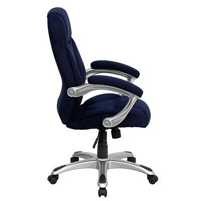 Best deal ❤️ Task Chairs Flash Furniture High Back Micro Fiber Contemporary Office Chair, Navy Blue 😍 8 Best deal ❤️ Task Chairs Flash Furniture High Back Micro Fiber Contemporary Office Chair, Navy Blue 😍 - Image 6