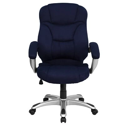Best deal ❤️ Task Chairs Flash Furniture High Back Micro Fiber Contemporary Office Chair, Navy Blue 😍 9 Best deal ❤️ Task Chairs Flash Furniture High Back Micro Fiber Contemporary Office Chair, Navy Blue 😍 - Image 7