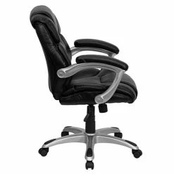 Cheapest 👏 Executive/Managerial Chairs Flash Furniture Mid Back Leather Office Task Chair, Black ⭐ -Office Chairs Online store unnamed file 1282