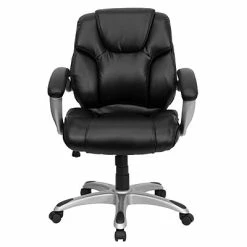 Cheapest 👏 Executive/Managerial Chairs Flash Furniture Mid Back Leather Office Task Chair, Black ⭐ -Office Chairs Online store unnamed file 1283