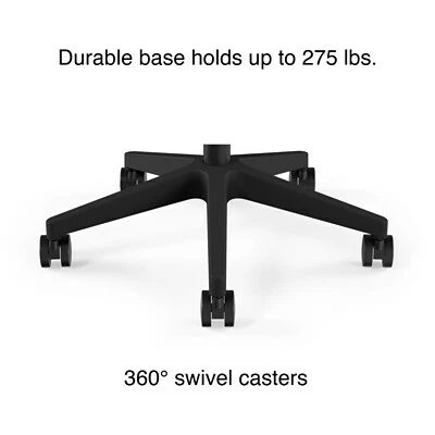 Best deal 😀 Union & Scale Task Chairs Union & Scale™ Essentials Mesh Back Fabric Task Chair, Black (UN56947) 🔥 8 Best deal 😀 Union & Scale Task Chairs Union & Scale™ Essentials Mesh Back Fabric Task Chair, Black (UN56947) 🔥 - Image 6