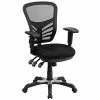 Brand new 🔥 Executive/Managerial Chairs Flash Furniture Mesh Executive Chair, Black (HL-0001-GG) 🔔 -Office Chairs Online store unnamed file 131