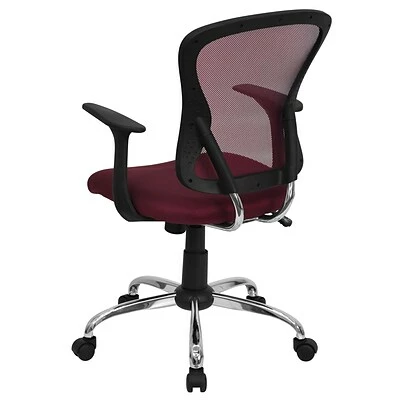 Best Pirce ⭐ Task Chairs Flash Furniture Mid-Back Office Chair, Burgundy 💯 9 Best Pirce ⭐ Task Chairs Flash Furniture Mid-Back Office Chair, Burgundy 💯 - Image 7