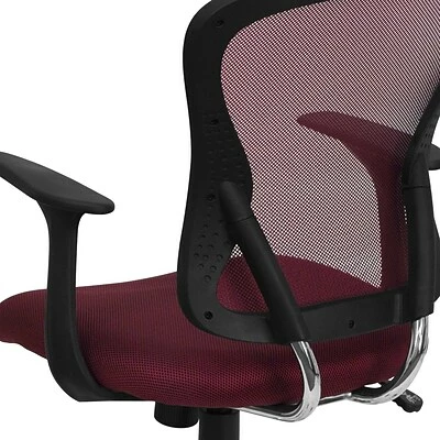 Best Pirce ⭐ Task Chairs Flash Furniture Mid-Back Office Chair, Burgundy 💯 10 Best Pirce ⭐ Task Chairs Flash Furniture Mid-Back Office Chair, Burgundy 💯 - Image 8