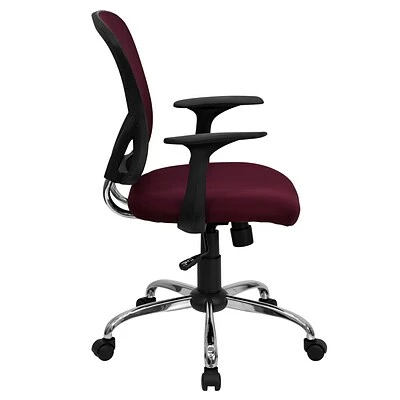Best Pirce ⭐ Task Chairs Flash Furniture Mid-Back Office Chair, Burgundy 💯 11 Best Pirce ⭐ Task Chairs Flash Furniture Mid-Back Office Chair, Burgundy 💯 - Image 9