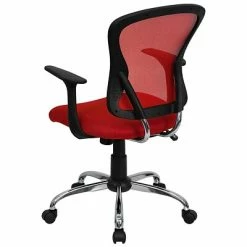 Budget ⭐ Task Chairs Flash Furniture Mid-Back Office Chair, Red 🌟 -Office Chairs Online store unnamed file 1333