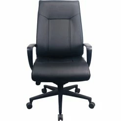 Deals 😉 Executive/Managerial Chairs Tempur-Pedic Bonded Leather Executive Chair, Black (TP2500-BLKL) 🧨