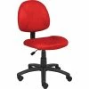 Coupon 😀 Task Chairs Boss Perfect Posture Deluxe Modern Microfiber Home Office Chair Without Arms, Red (B325-RD) 🎁 -Office Chairs Online store unnamed file 1352