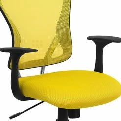 Best deal ⭐ Task Chairs Flash Furniture Mid-Back Office Chair, Yellow ⭐ -Office Chairs Online store unnamed file 1360
