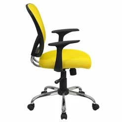 Best deal ⭐ Task Chairs Flash Furniture Mid-Back Office Chair, Yellow ⭐ -Office Chairs Online store unnamed file 1361