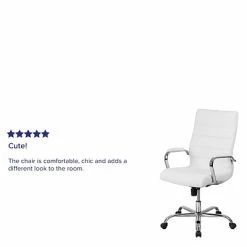 Best Sale 💯 Executive/Managerial Chairs Flash Furniture Faux Leather Executive Chair, Gray And White (GO2286HWH) 😀 -Office Chairs Online store unnamed file 1366