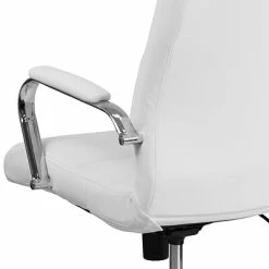 Best Sale 💯 Executive/Managerial Chairs Flash Furniture Faux Leather Executive Chair, Gray And White (GO2286HWH) 😀 -Office Chairs Online store unnamed file 1370