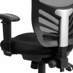 Brand new 🔥 Executive/Managerial Chairs Flash Furniture Mesh Executive Chair, Black (HL-0001-GG) 🔔 -Office Chairs Online store unnamed file 139
