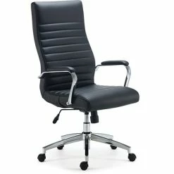 Wholesale ⭐ Staples Executive/Managerial Chairs Quill Brand® Bentura Bonded Leather Managers Chair, Black (53234) 😍