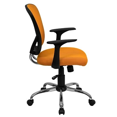 Flash Sale ๐ Task Chairs Flash Furniture Mid-Back Office Chair, Orange โจ 11 Flash Sale ๐ Task Chairs Flash Furniture Mid-Back Office Chair, Orange โจ - Image 9