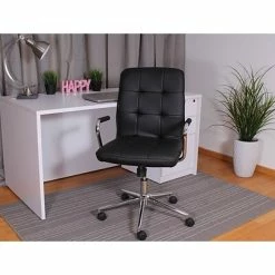 Best Pirce ✔️ Task Chairs Boss Modern Office Chair W/Chrome Arms, Black (B331-BK) 🥰 -Office Chairs Online store unnamed file 1438