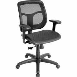 Brand new 🎉 Task Chairs Raynor Eurotech Apollo Mesh Office Chair, Black 😍