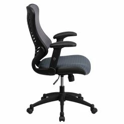Outlet 🤩 Executive/Managerial Chairs Flash Furniture Mesh/Fire-retardant Foam Executive Chair, Black/Designer Gray (BL-ZP-806-GY-GG) ⭐ -Office Chairs Online store unnamed file 1469