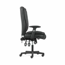 Outlet 🤩 Task Chairs Sadie High-Back Task Chair, Height Adjustable Arms, Height Adjustable Back, Black Leather (BSXVST331) 💯 -Office Chairs Online store unnamed file 147
