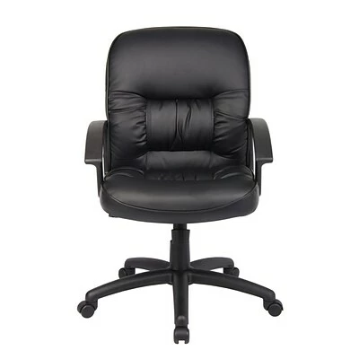 Discount ๐ Executive/Managerial Chairs Boss Mid Back Leatherplus Executive Chair, Black (B7306) ๐ 7 Discount ๐ Executive/Managerial Chairs Boss Mid Back Leatherplus Executive Chair, Black (B7306) ๐ - Image 5
