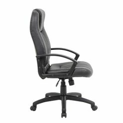 Brand new 🛒 Executive/Managerial Chairs Boss High Back Leather Plus Executive Chair, Black (B7641) ✔️ -Office Chairs Online store unnamed file 1483