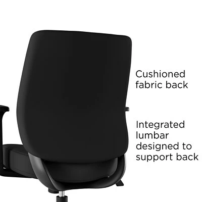 Coupon š Union & Scale Task Chairs Union & Scale⢠Essentials⢠Fabric Task Chair, Black (UN59380) š§Ø 4 Coupon š Union & Scale Task Chairs Union & Scale⢠Essentials⢠Fabric Task Chair, Black (UN59380) š§Ø - Image 2