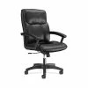 Cheap 🔔 Executive/Managerial Chairs HON SofThread Leather High-Back Executive Chair, Center-Tilt, Fixed Arms, Black (BSXVL151SB11) 🎉 -Office Chairs Online store unnamed file 1509