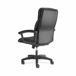 Cheap 🔔 Executive/Managerial Chairs HON SofThread Leather High-Back Executive Chair, Center-Tilt, Fixed Arms, Black (BSXVL151SB11) 🎉 -Office Chairs Online store unnamed file 1513