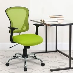 Flash Sale 🥰 Task Chairs Flash Furniture Mid-Back Office Chair, Green 🧨 -Office Chairs Online store unnamed file 1525