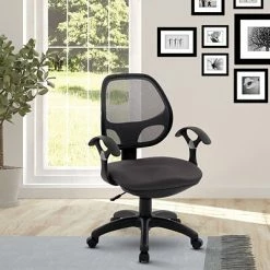 Budget 🛒 Task Chairs Techni Mobili Mid-Back Mesh Task Chair, Black 🧨 -Office Chairs Online store unnamed file 1536