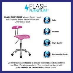 Wholesale 🥰 Flash Furniture Polymer Vibrant Computer Task Chairs With Tractor Seat (LF214CNDYHRT) ✔️ -Office Chairs Online store unnamed file 1545