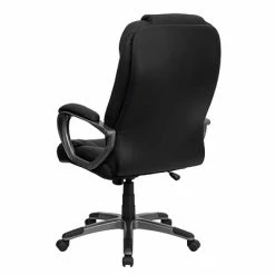 Hot Sale 💯 Executive/Managerial Chairs Flash Furniture Faux Leather Executive Chair, Gray And Black (BT9066BK) 🌟 -Office Chairs Online store unnamed file 1576