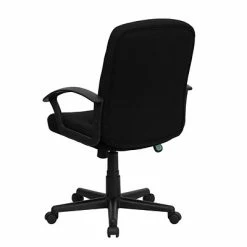 Flash Sale 👍 Task Chairs Flash Furniture Mid Back Fabric Task And Computer Chair, Black ⭐ -Office Chairs Online store unnamed file 1594