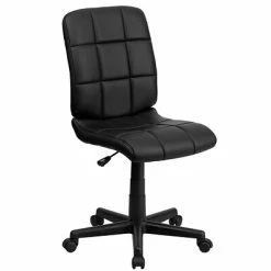 Buy 🎁 Task Chairs Flash Furniture Vinyl Task Chair, Black (GO16911BK) ✔️