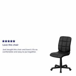 Buy 🎁 Task Chairs Flash Furniture Vinyl Task Chair, Black (GO16911BK) ✔️ -Office Chairs Online store unnamed file 1618